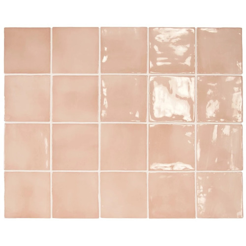 Керамическая плитка для стен EQUIPE MANACOR Blush Pink 10x10 см