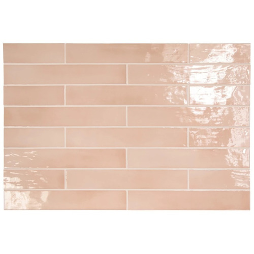 Керамическая плитка для стен EQUIPE MANACOR Blush Pink 6,5x40 см