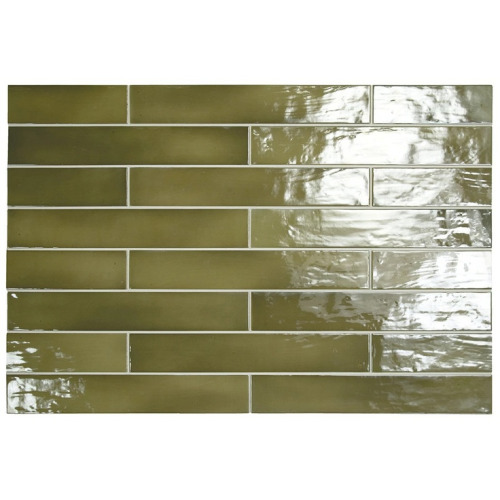 Керамическая плитка для стен EQUIPE MANACOR Basil Green 6,5x40 см