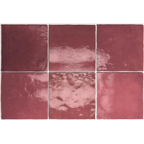 Керамическая плитка для стен EQUIPE ARTISAN Burgundy 13,2x13,2 см