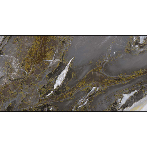Плитка керамогранитная AZARIO RIVERSTONE GOLD 60x120 Carving