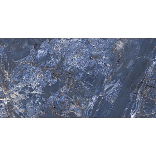 Плитка керамогранитная AZARIO CRYSTAL BLUE 60х120 High Glossy